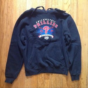Sm PHILLIES World Series 2009 hooded sweatshirt